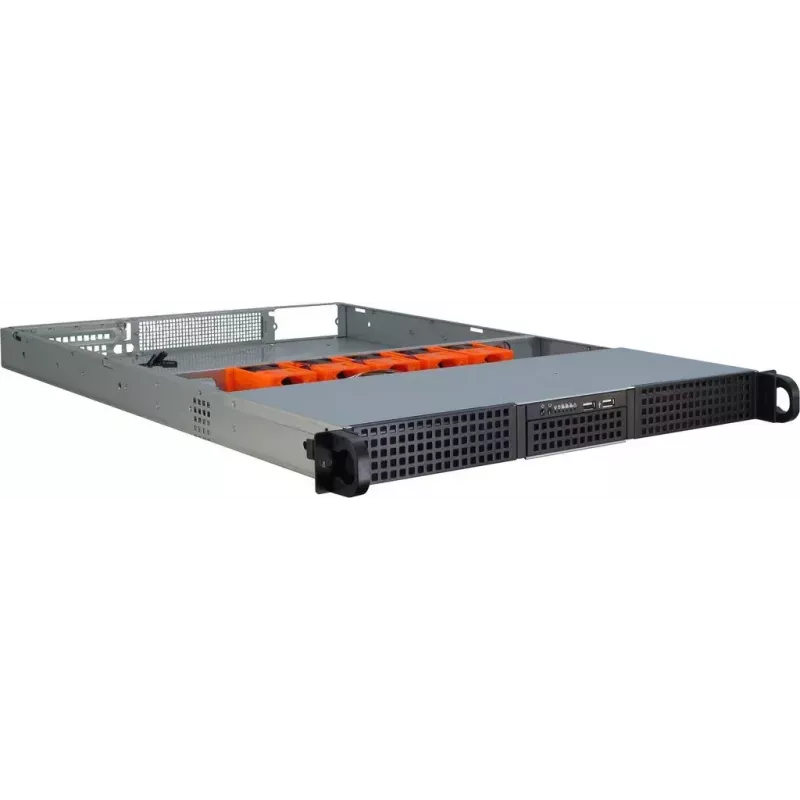 Palvelinkotelo Inter-Tech 1U-10265 rack musta