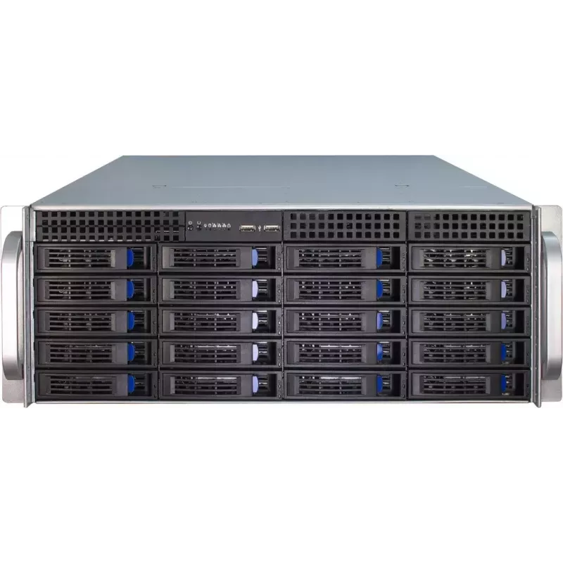 Palvelinkotelo Inter-Tech IPC 4U-4420 rack sininen