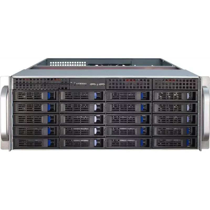 Palvelinkotelo Inter-Tech IPC 4U-4420 rack sininen