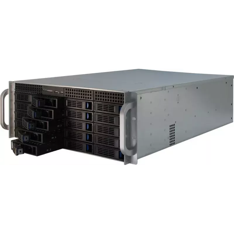 Palvelinkotelo Inter-Tech IPC 4U-4420 rack sininen