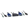 KVM-kytkin Inter-Tech KVM-LS-21JA musta
