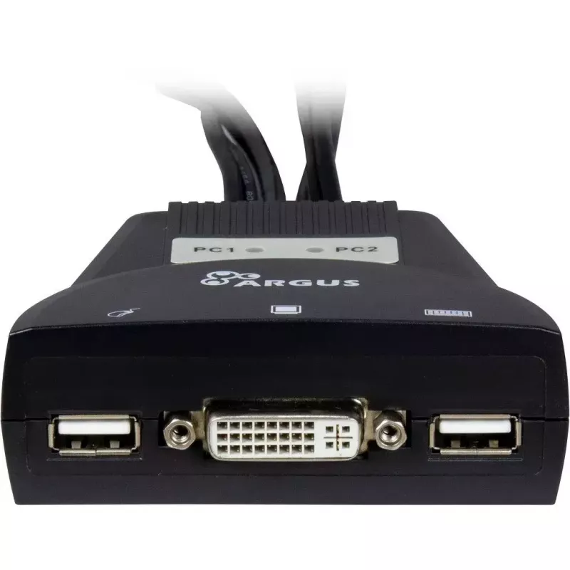 KVM-kytkin Inter-Tech KVM-LS-21DA DVI