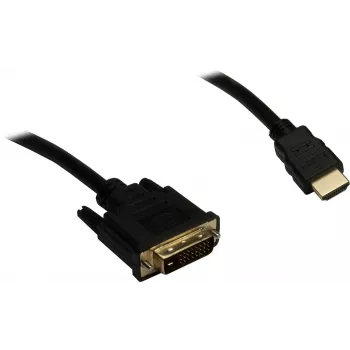 Liitäntäsovitin INTER-TECH KT-150D — RJ-45 (liitin) DVI-D:hen, kaapelillinen, max. 1980×1080, sis. USB-A–B-kaapelin, metalli, musta