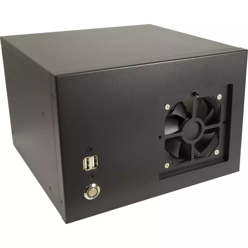 Tietokonekotelo Inter-Tech S31B Midi-Tower musta