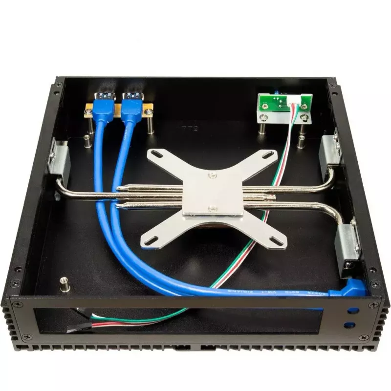 PC-kotelo Inter-Tech IP-40 Small Form Factor musta