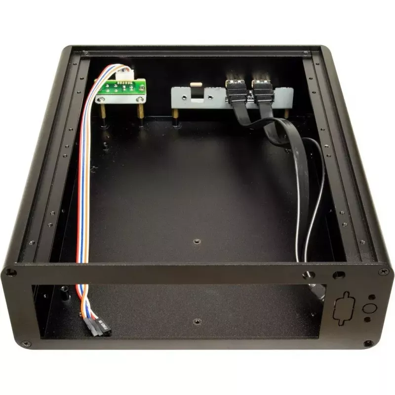 PC-kotelo Inter-Tech IP-60 Small Form Factor musta