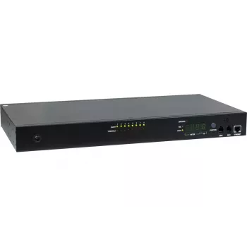 PDU Inter-Tech SD-1688 8 AC-pistorasiaa teräs musta