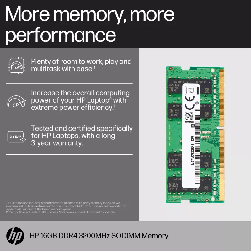 Muistimoduuli HP 16GB DDR4 3200 SODIMM