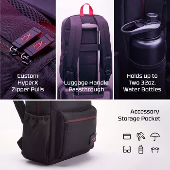 HyperX Delta reppu, reppu, 498 g
