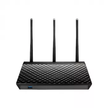 ASUS RT-AC1900U langaton reititin Gigabit Ethernet dualband (2,4 GHz / 5 GHz) musta