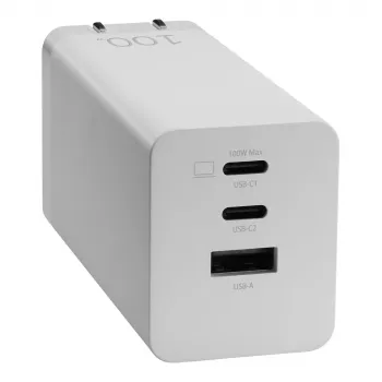 Virtalähde ASUS 90XB07IN-BPW010 100 W sisäkäyttöön valkoinen USB Type-A Type-C
