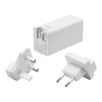 Virtalähde ASUS 90XB07IN-BPW010 100 W sisäkäyttöön valkoinen USB Type-A Type-C