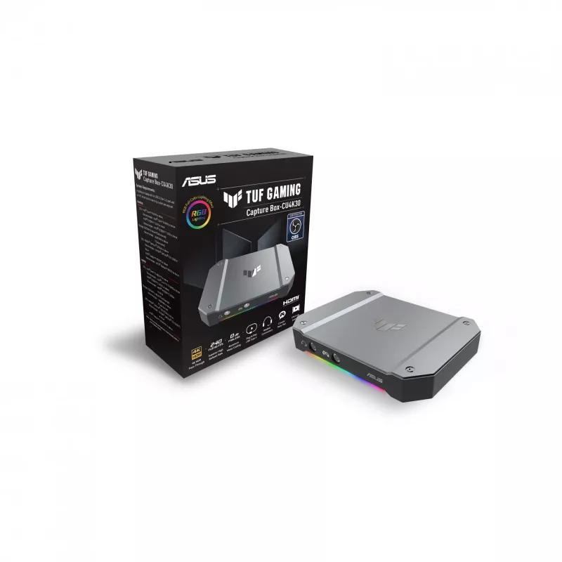 ASUS TUF GAMING CAPTURE BOX-CU4K30 videokaappauslaite USB 3.2 Gen 1 (3.1 Gen 1)
