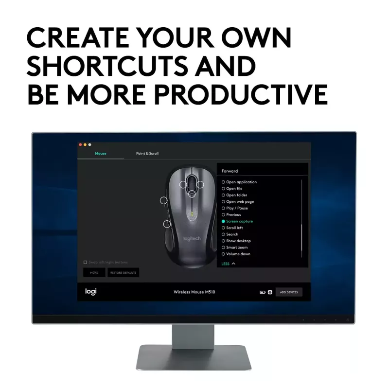 Hiiri Logitech M510 RF langaton