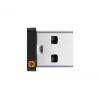USB-vastaanotin Logitech USB Unifying Receiver 910-005235 musta hopea