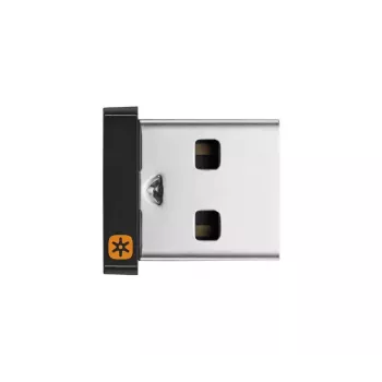 USB-vastaanotin Logitech USB Unifying Receiver 910-005235 musta hopea
