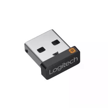 USB-vastaanotin Logitech USB Unifying Receiver 910-005235 musta hopea