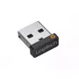 USB-vastaanotin Logitech USB Unifying Receiver 910-005235 musta hopea