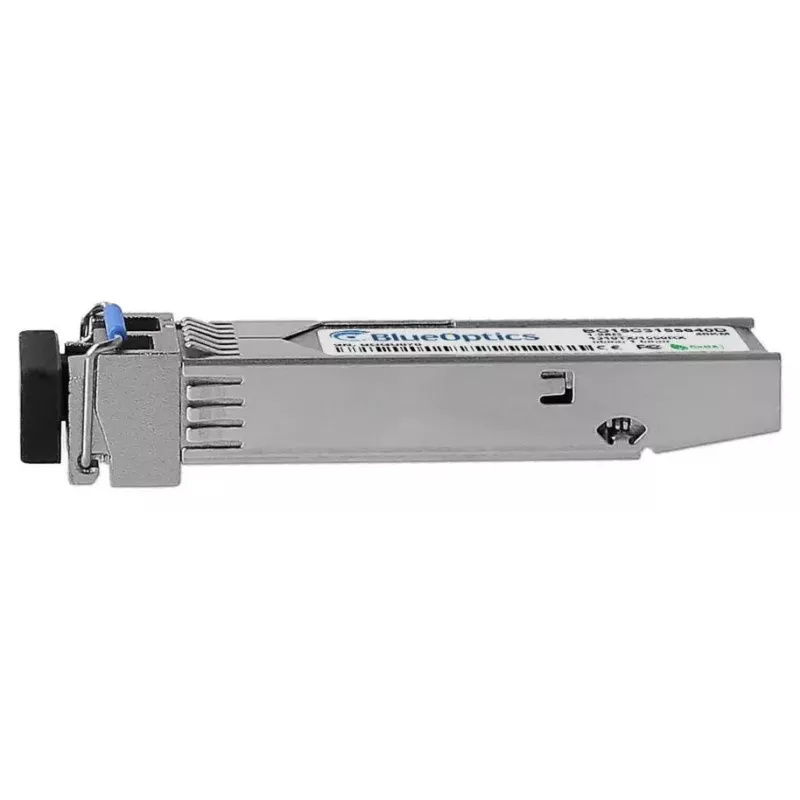 BlueOptics 942 208-001-BO SFP BiDi -lähetinvastaanotin, Hirschmann 942 208-001 -yhteensopiva, yksimuotoinen, gigabit, kuituoptinen (BO15C3155640D)