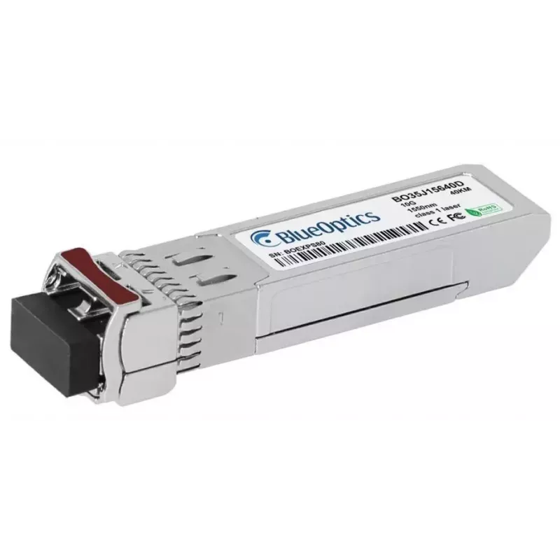 BlueOptics 942 212-001-BO SFP+ lähetin-vastaanotin, Hirschmann 942 212-001 -yhteensopiva, 10 Gbit/s Singlemode