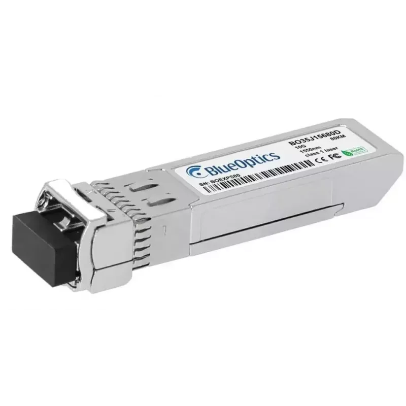 BlueOptics 942 213-001-BO SFP+ lähetin-vastaanotin, Hirschmann 942 213-001 -yhteensopiva, 10 Gbit/s Singlemode