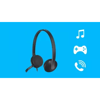 Logitech H340 USB-tietokoneheadset