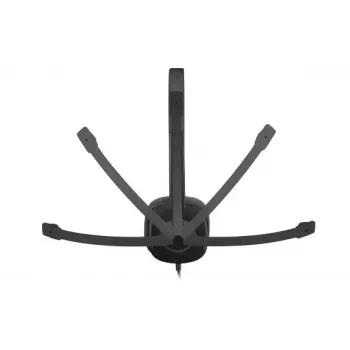 Logitech H151 stereokuulokemikrofoni melua vaimentavalla mikrofonilla, langallinen, musta