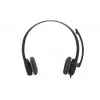 Logitech H151 stereokuulokemikrofoni melua vaimentavalla mikrofonilla, langallinen, musta