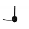 Logitech H151 stereokuulokemikrofoni melua vaimentavalla mikrofonilla, langallinen, musta