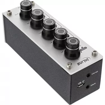 InLine AmpEQ mobile, Tri-Tone Hi-Res AUDIO esi- ja kuulokevahvistin, 3,5 mm stereo