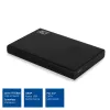 HDD/SSD-kotelo ACT AC1225 2,5 tuuman SATA USB-C 3.2 Gen2 musta
