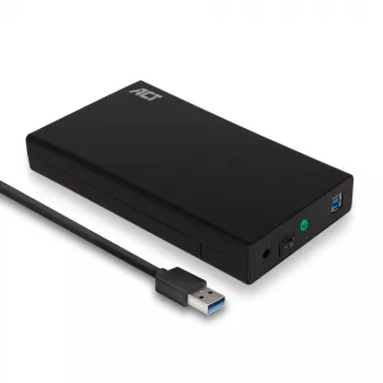 HDD/SSD-kotelo ACT AC1405 3,5 tuuman SATA USB 3.2 Gen1 musta