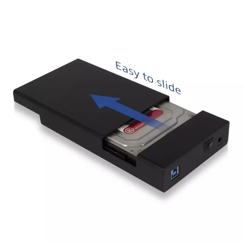 HDD/SSD-kotelo ACT AC1405 3,5 tuuman SATA USB 3.2 Gen1 musta
