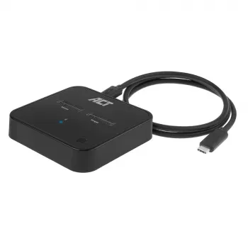 ACT M.2 NVMe/PCIe kahden SSD:n telakointi- ja kloonausasema, USB-C 3.2 Gen2