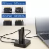 ACT M.2 NVMe/PCIe kahden SSD:n telakointi- ja kloonausasema, USB-C 3.2 Gen2