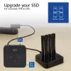 ACT M.2 NVMe/PCIe kahden SSD:n telakointi- ja kloonausasema, USB-C 3.2 Gen2