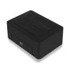 ACT AC1504 kaksois-HDD-telakointiasema, USB 3.2 Gen 1, musta