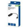 ACT USB-sovitinkaapeli 2,5 tuuman SATA HDD/SSD AC1510 0,15 m musta