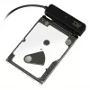 ACT USB-sovitinkaapeli 2,5 tuuman SATA HDD/SSD AC1510 0,15 m musta