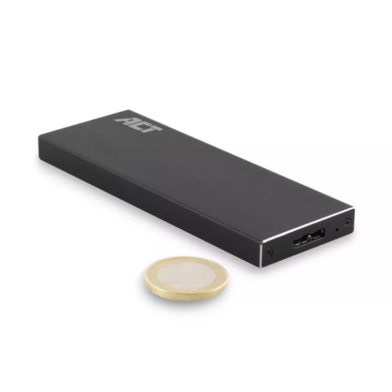 SSD-kotelo ACT M.2 USB 3.2 Gen1 musta 5 Gbit/s