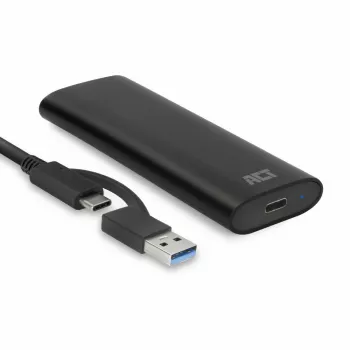 SSD-kotelo ACT AC1615 USB-C M.2 NVMe PCIe 10 Gbit/s musta