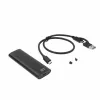 SSD-kotelo ACT AC1615 USB-C M.2 NVMe PCIe 10 Gbit/s musta