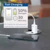 ACT kompakti USB-C-lataussovitin 20W pikalataus sisäkäyttö yleismalli valkoinen