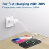 ACT USB-C & USB-A laturi 20 W Power Delivery PPS, Quick Charge, GaNFast