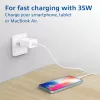USB-C laturi ACT 35W Power Delivery PPS GaNFast yleismalli