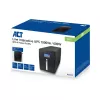 ACT Line Interactive UPS 1000VA - 600W AVR:llä, LCD-näyttö