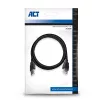 ACT USB 2.0 jatkokaapeli A uros - A naaras 1,8 metriä, vetoketjupussi