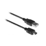 ACT USB 2.0 liitäntäkaapeli A-uros - Mini-B-uros 1,8 metriä