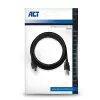 ACT USB 2.0 liitäntäkaapeli A-uros - Mini-B-uros 1,8 metriä