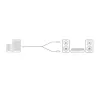 ACT 5 metriä laadukas audiokaapeli 1x 3,5 mm kuulokeplugi – 2x RCA-plugi